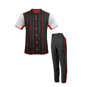 Nuevo uniforme de softbol juvenil de diseño personalizado al por mayor, 100% poliéster, uniformes de softbol sublimados de alta calidad. - Product Image 3