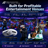 Équipement de parc d'attractions VR à faible investissement et à fort rendement, conception de parcs VR et produits d'affichage VR