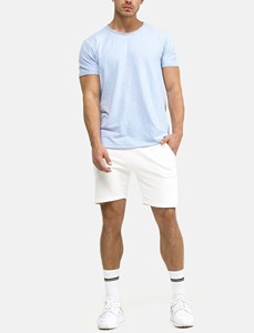 Camiseta de Manga Corta para Hombre, Color Azul Cielo, con Diseño Personalizado y Logotipo Impreso, Ideal para el Verano - Product Image 2