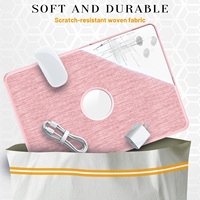Étui pour ordinateur portable en TPU souple tissé rose, avec support pliable, pour Apple MacBook NEO, fourni par l'usine