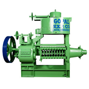 Máquina Expulsora de Aceite Automática Comercial Gopal, Nueva Maquinaria para Molinos de Aceite, Línea de Prensado de Aceite Vegetal Comestible, Acero al Carbono, 960 RPM - Product Image 1