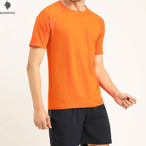 T-shirt personnalisé de haute qualité pour hommes 100% coton Hip Hop Streetwear Ringer avec impression DTG Méthodes de sérigraphie sur soie - Product Image 1