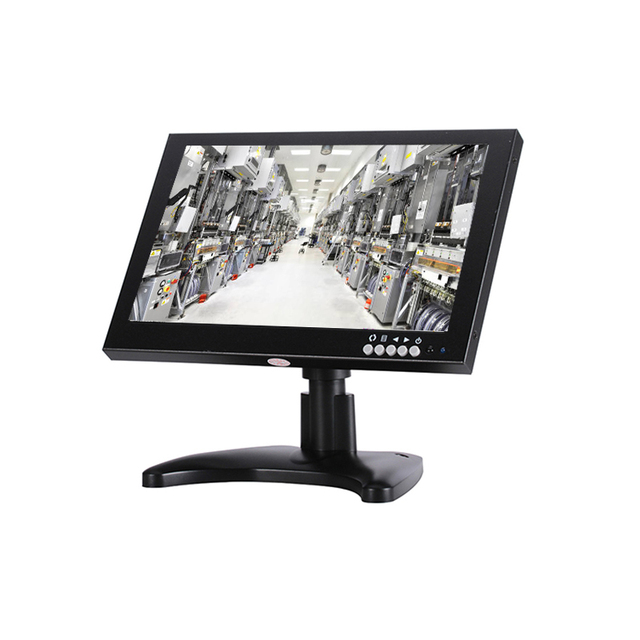 10 Inch IPS LCD Mini LED Monitor 1920x1200 Resolution 99% SRGB Industrial Desktop BNC Interface Wall-mounted Embedded CCTV