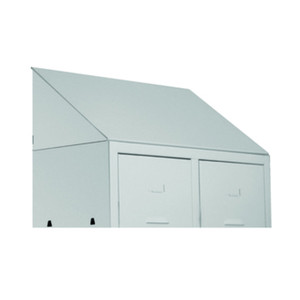 Tetto Inclinato Per Spogliatoio 2 Posti 68,5x35 Cm - Product Image 1