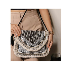 Bolso de mano tipo sobre con monedero para mujer, bolsa de mano cruzada, para noche, venta al por mayor, Guru, Kirpa, Export House, novedad - Product Image 3