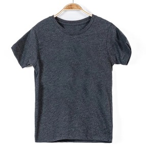 T-shirt uni décontracté en tissu confortable en coton doux pour la sublimation par pression à chaud et les commandes en vrac avec logo personnalisé - Product Image 3