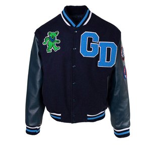 Chaquetas Universitarias de Felpa de Algodón Personalizables al por Mayor para Invierno, Chaquetas Varsity para Hombre - Product Image 1