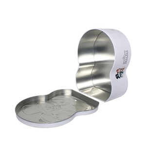 Wholesale Custom Printed Snowman Shaped Christmas Food Grade Metal Storage <b>Tin</b> Can for Tea/Biscuit Holiday Gift - Product Image 3
