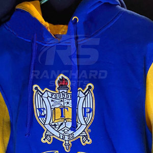 Sudadera con Capucha para Hombre, Estilo Griego Personalizable, Sudadera con Capucha para Hombre para Grupos de Hermandades Griegas - Product Image 5