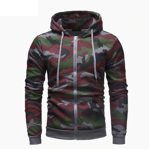 Nouveauté 2026 – Sweat-shirts et sweats à capuche pour hommes de qualité supérieure, sublimés, 100 % polyester polaire, style camouflage, avec fermeture éclair - Product Image 1