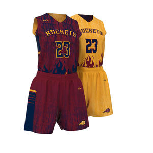 Vente en gros d'uniformes de basketball de ville GANTS grande taille personnalisés T-shirt et short pour hommes pas cher Ensemble en jersey Combinaisons de basketball pour femmes - Product Image 1