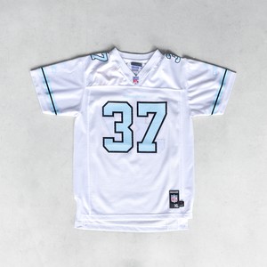Maillot en maille rétro de football américain conçu sur mesure en gros Short de style streetwear surdimensionné de grande taille à impression numérique - Product Image 1