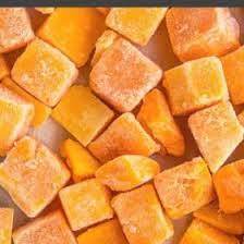 CUBES DE CITROUILLES CONGELÉS/ÉTIQUETTE PROPRE/À BASE DE PLANTE/PRÊT À CUIRE - Product Image 4