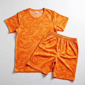 Vêtements de sport Jogging T-shirt Shorts Ensembles Hommes Plus La Taille D'été Léger T-shirts et Shorts Twin Ensembles Hommes - Product Image 3