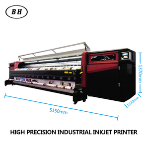 Impresora de inyección de tinta XBH CJ7000 de 3200 mm con tinta solvente para impresión de gran formato en vinilo, pancartas y papel tapiz - Product Image 2