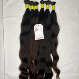 El Término de cabello humano 100% cabello virgen se refiere al cabello que no ha sido tocado por químicos como tintes blanqueadores Textura - Product Image 1