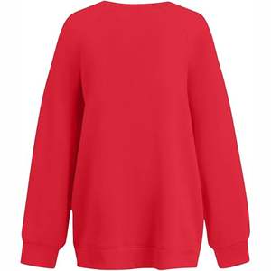 Sudadera lisa de manga larga para mujer Venta al por mayor sudaderas transpirables térmicas de moda cómodas informales únicas para mujer - Product Image 4