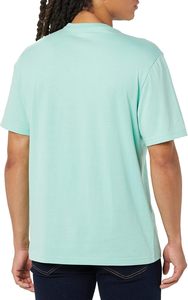 เสื้อยืดผ้าฝ้าย280GSM เสื้อยืดสตรีทแวร์เสื้อโอเวอร์ไซส์โชว์ไหล่ทรงหลวมโลโก้ออกแบบได้ตามที่ต้องการ - Product Image 2