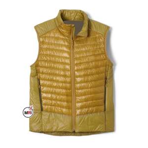 High Quality Custom <b>Men's</b> Puffer <b>Vest</b> Winter Zipper Sleeveless Turtleneck Quilted Waterproof Casual Sport Made Durable Polyester - Product Image 6