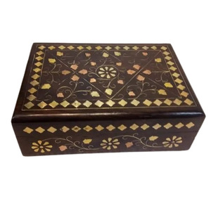 Mdf Jewelry Box Venta caliente Regalos y artesanías Cajas de madera Letreros de pared Hecho EN LA India - Product Image 2