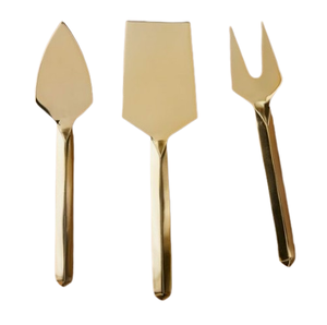 Cheese <b>Knives</b> Wooden Handle Metal Cheese Stainless Steel Metal <b>Knives</b> Tableware Slicer and Butter <b>Knife</b> <b>Set</b> - Product Image 4