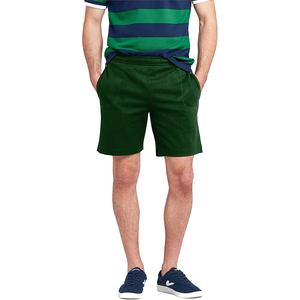 Pantalones Cortos Deportivos de Alta Calidad para Hombre, para Gimnasio y Running, de Lona, Sólidos, Casuales, Resistentes al Viento, de Cintura Alta con Cierre de Cordón, Hechos en Pakistán - Product Image 1