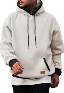 Meilleur matériau Sweats à capuche d'hiver pour hommes Tendance Mode avec techniques de teinture unie Prix d'usine Personnalisable Marque privée - Product Image 4