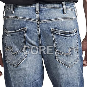 กางเกงยีนส์ขาสั้นสำหรับผู้ชายกางเกงขาสั้นลำลอง - Product Image 6