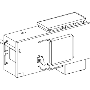Para SCHNEIDER Electric KTB0630HF5 Unidad de derivación atornillada para aparellaje de media y alta tensión, Interruptor-seccionador, Fusible DIN T3 630A 3L+PEN para Canalis - Product Image 1
