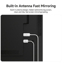 Émetteur et récepteur sans fil double bande 50m, extension vidéo HD 1080P, dongle pour ordinateur portable et téléviseur