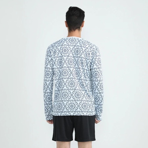 เสื้อตกปลาแขนยาวผ้าสแปนเด็กซ์โพลีเอสเตอร์2025เสื้อตกปลาระบายอากาศได้ดี - Product Image 3