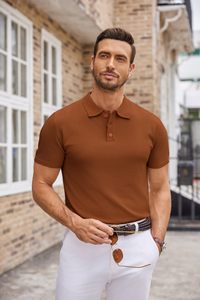 Polos para hombre, ropa de calle, camisetas de polo hechas a medida, camisetas de polo de última moda - Product Image 3