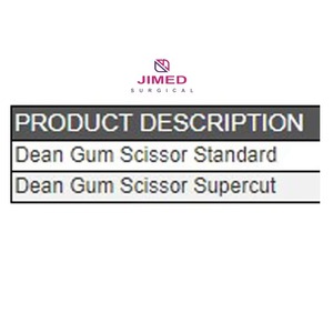 Tijeras Quirúrgicas JIMED SURGICAL JI-5007 de 17 cm, de Acero Inoxidable, para Cirugía Plástica |   Instrumento Quirúrgico de Alta Precisión - Product Image 2