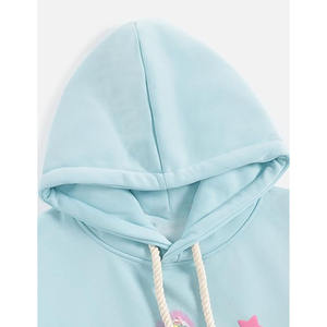 Chaqueta de Mezclilla Lavada con Capucha para Mujer, con Forro Polar Suave, Cierre de Botones, Ecológica y Transpirable para Uso Diario en Otoño/Primavera - Product Image 5