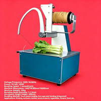 Groentebundelmachine, bloemenbindmachine, verpakkingsmachine voor verse producten voor supermarkten, levensmiddelenwinkels en boerderijen