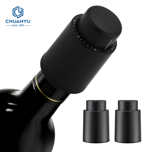 Tapón de Botella de Vino y Cerveza 2 en 1 de Acero Inoxidable de Alta Calidad, Conservador de Vacío, Sello de Corcho, Gran Venta 2024 - Product Image 1