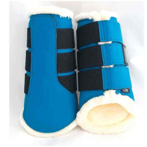 Guêtres de voyage pour chevaux durables avec rembourrage supplémentaire pour la protection des jambes pendant les longs trajets Bottes de voyage pour chevaux - Product Image 3