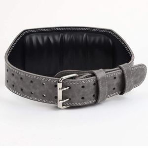 เข็มขัดยกน้ำหนัก ควบคุมการยกน้ำหนักได้ดี อุปกรณ์เสริมความแข็งแรงสำหรับออกกำลังกาย  เข็มขัดยกน้ำหนัก รองรับเอวระหว่างฝึกยกน้ำหนัก - Product Image 4