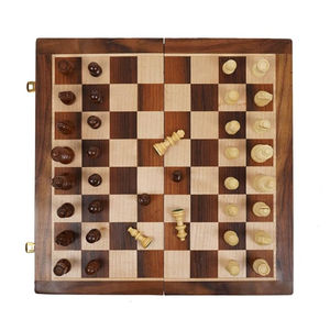 Nuevo tablero de ajedrez de madera con estilo Simple tablero de ajedrez de madera de Calidad exclusiva para niños adultos y principiantes - Product Image 6