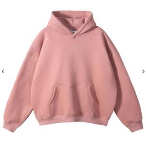 Les filles à la mode portent un sweat à capuche tendance en laine à capuche et des sweats à capuche imprimés simples OEM ODM sweat à capuche personnalisé coupe ample - Product Image 1