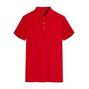 Polo para hombre hecho a medida 100% de algodón transpirable, ajuste elástico antiarrugas, patrón sólido, tendencia de talla grande para Polo - Product Image 6
