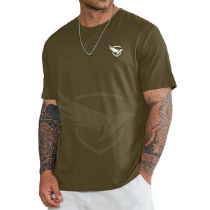 Camiseta de gran tamaño de alta calidad de etiqueta privada Cantidad a granel Camiseta de gran tamaño de algodón a la venta - Product Image 1