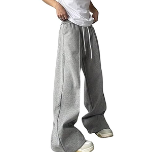 กางเกงวอร์มผ้าลูกฟูกลำลองสำหรับผู้ชายกางเกงวิ่งจ๊อกกิ้งผ้าขนแกะผ้าฝ้ายออกแบบโลโก้ได้ตามต้องการ - Product Image 3