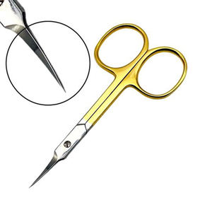 มืออาชีพเล็บกรรไกรครึ่งทองราคาขายส่งที่กำหนดเองการออกแบบกรรไกรที่มีบริการ OEM - Product Image 5