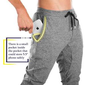 Pantalones Deportivos Casuales para Hombre, Estilo Cargo, Ligeros, de Cintura Alta, Rectos, para Entrenamiento y Fitness, Venta al Por Mayor - Product Image 4