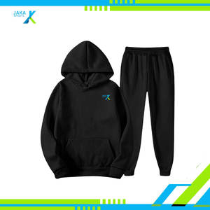 Conjunto de chándal de 2 piezas de invierno para hombre, Sudadera con capucha y pantalones para correr, chándal Atlético informal para gimnasio para correr y entrenar - Product Image 2