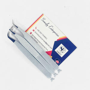 Custom <b>Tweezers</b> Powder Coated Stainless Steel <b>Eyelash</b> Extension <b>Tweezers</b> Sustainable <b>Eyelash</b> <b>Tweezers</b> with Private Label - Product Image 5