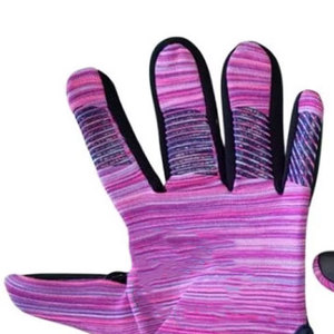 Gants de receveur de football américain en cuir synthétique personnalisés avec impression de logo personnalisée, haute qualité, ajustement confortable - Product Image 4