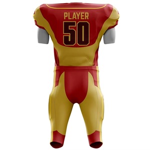 Nouveauté, uniformes de football américain multi-designs, 100% polyester, pour adultes, légers, respirants, service OEM - Product Image 3