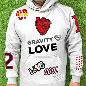 Conjunto de 2 Piezas para Hombre, Sudadera con Capucha y Pantalones Deportivos de Felpa, 100% Algodón Ecológico, Personalizable, Ropa Deportiva Funcional, Marca Privada - Product Image 3